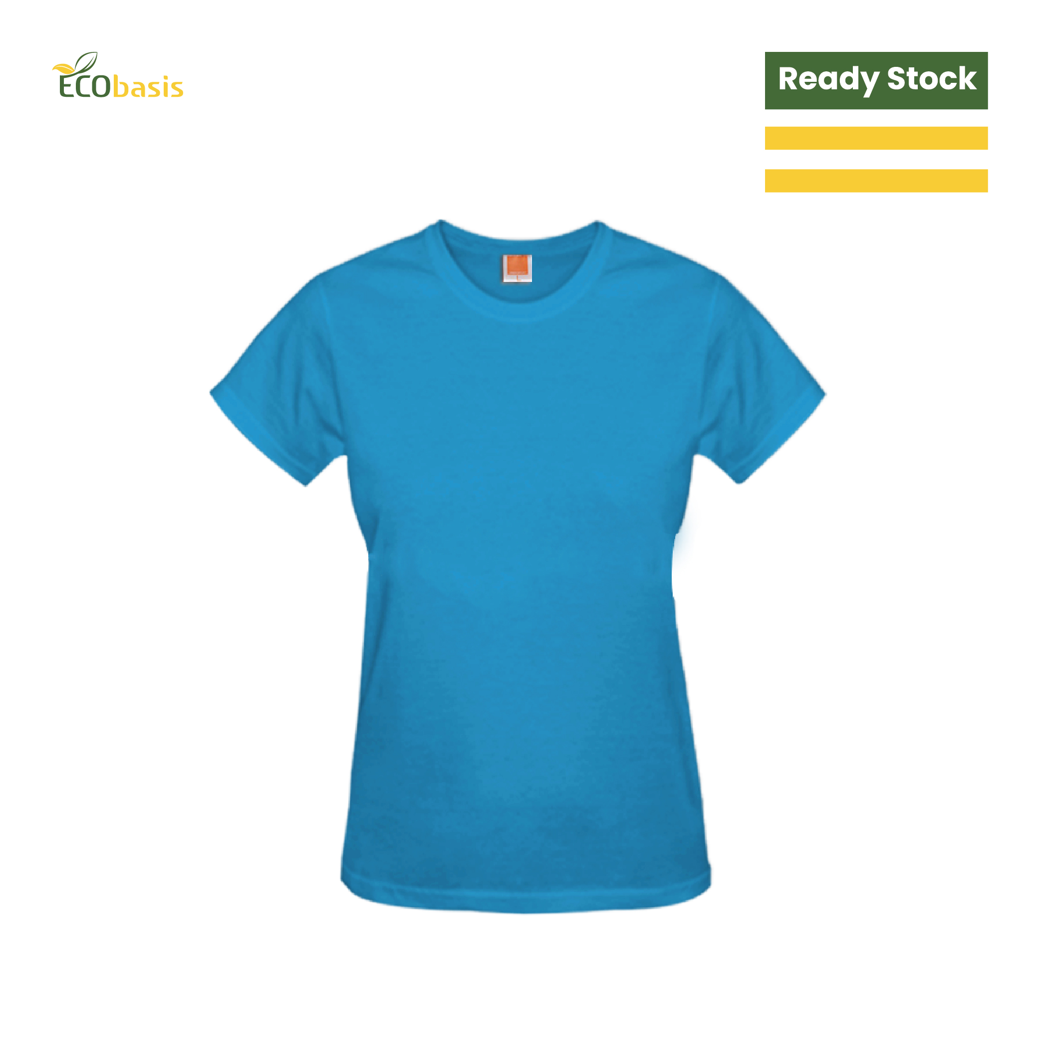 E35D15 Female Microfibre Round Neck Short Sleeve T-Shirt
