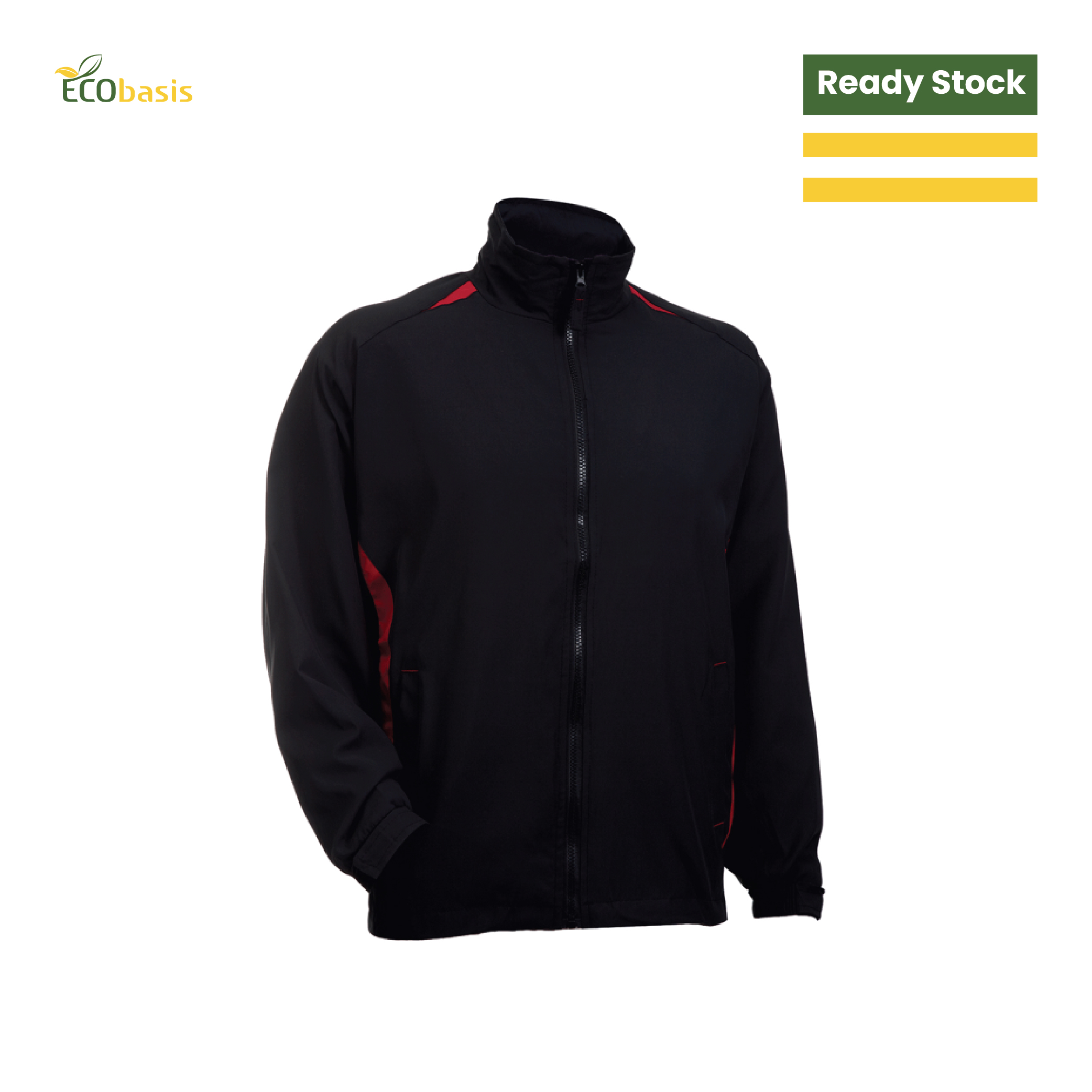 E35B04 Unisex Full-Zip Windbreaker Jacket