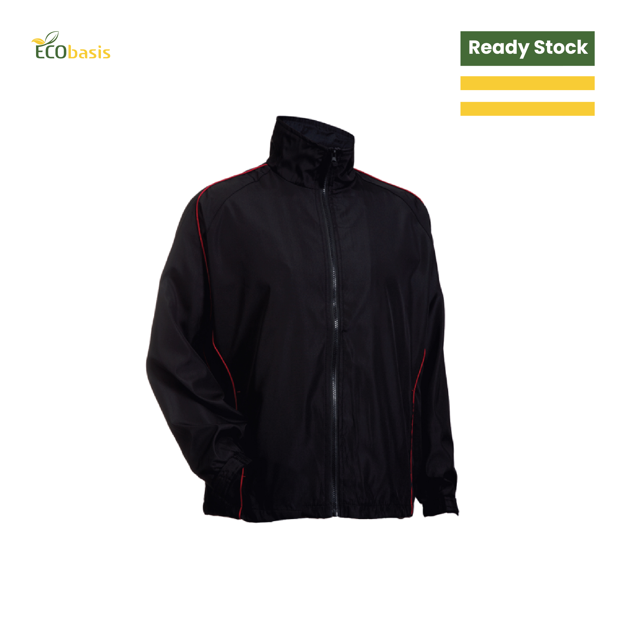 E35B05 Unisex Full-Zip Windbreaker Jacket